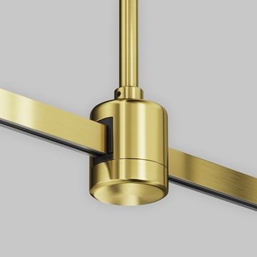 Крепление потолочное Long 760 мм с прямым коннектором питания 24V TRA159C-IPCL1-BS латунь Flarity Maytoni