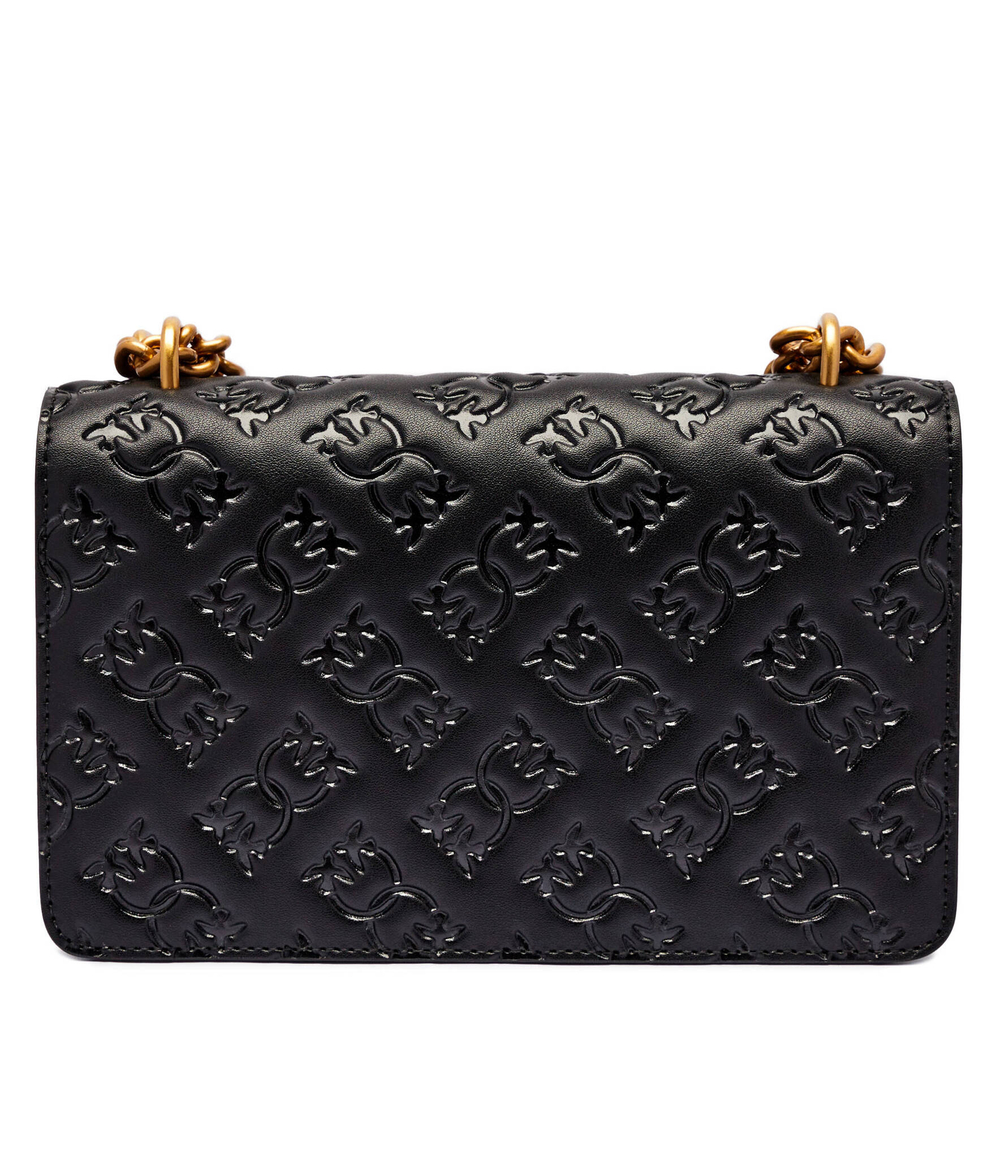 Кожаная сумка через плечо LOVE ONE MINI Pinko - черный(100074 A1YB)