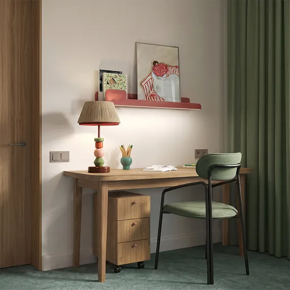Светильник настольный Atelier, D28х47 см, пряная осень