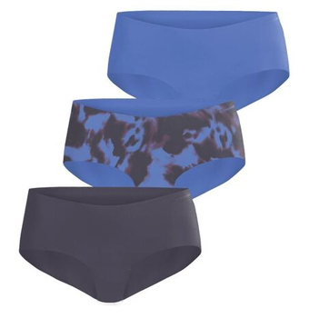Женские трусики Bjorn Borg Invisible Hipster 3P - синий/разноцветный