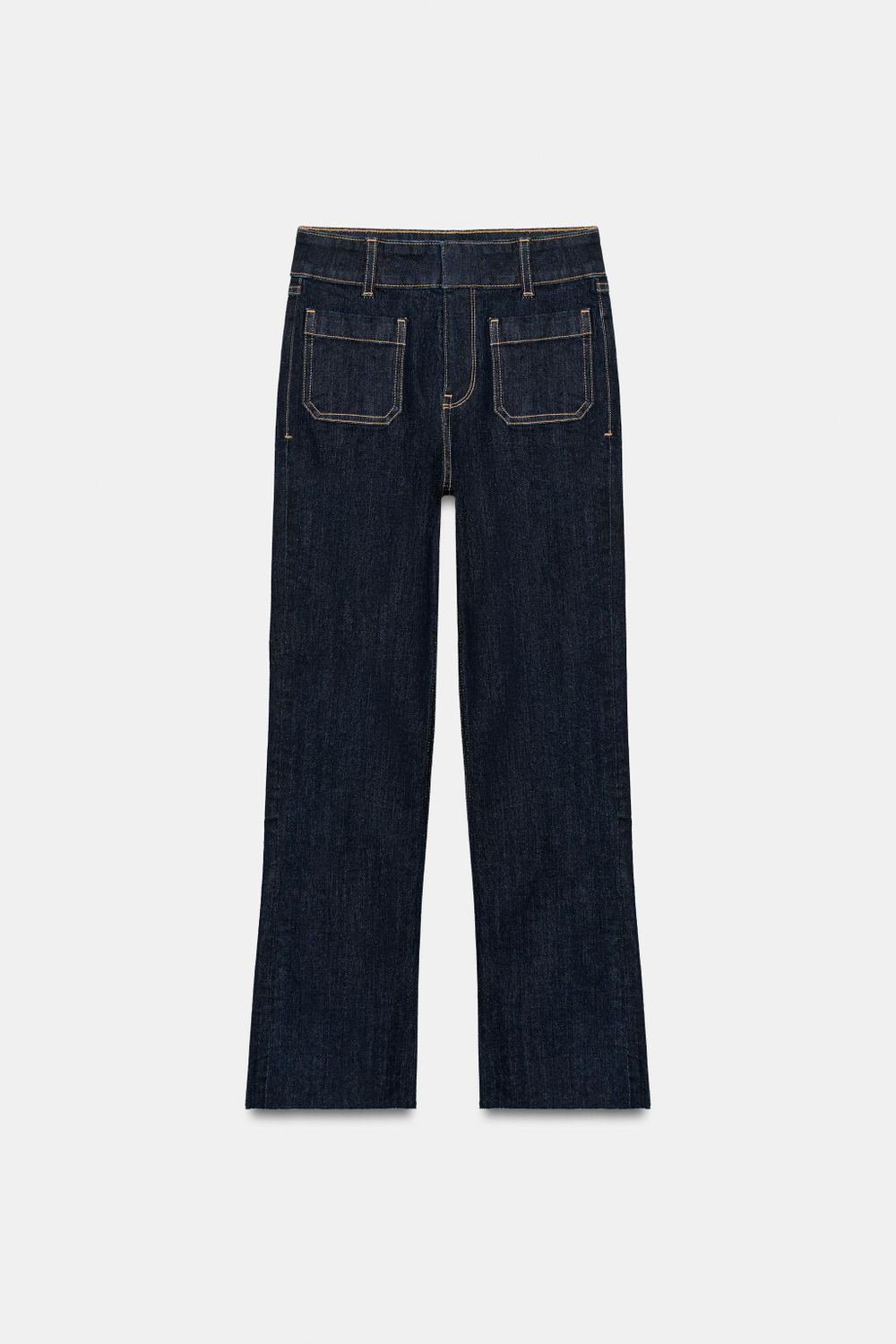 ДЖИНСЫ Z1975 MINI FLARE С ВЫСОКОЙ ПОСАДКОЙ — ZARA