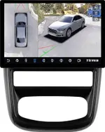 Магнитола для Renault Duster 1 2010-2015 - Teyes CC3-2K-360 монитор 13" 2K QLED на Android 10, Быстрая, CarPlay, 4G SIM-слот, 4 камеры в комплекте