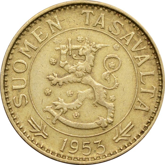 50 марок 1953 Финляндия