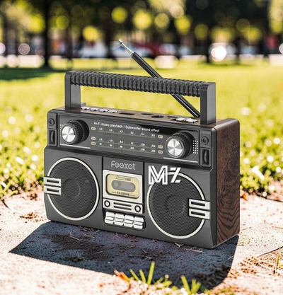 Радиоприемник в ретро стиле с MP3 плеером+BT портативный FX-2509B