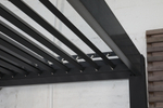 Пергола моторизованная 3х4 м Tagliamento Pergola 150 Series, темно-серый