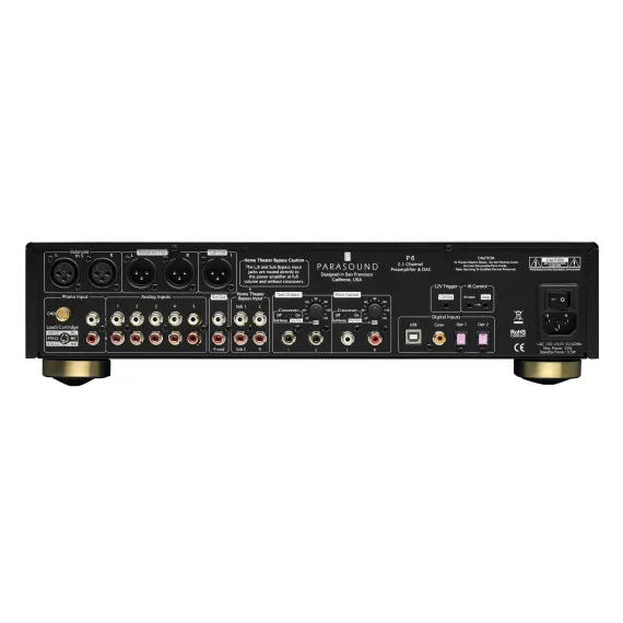 Parasound P6 Black