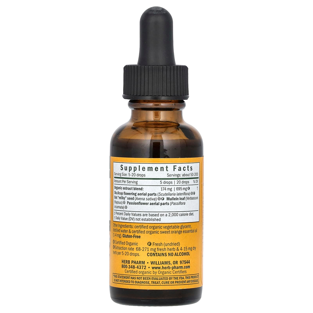 Herb Pharm, Herbal Hug, для детей, без спирта, 30 мл (1 унция жидкости)