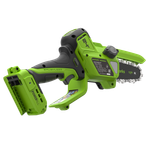Цепная мини пила аккумуляторная Greenworks CS2410A, 24V, 10см, автоматическая смазка цепи, без АКБ и ЗУ (CS2410AA1)
