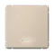 Выключатель кнопочный одноклавишный с подсветкой Systeme Electric ArtGallery Песочный GAL001216