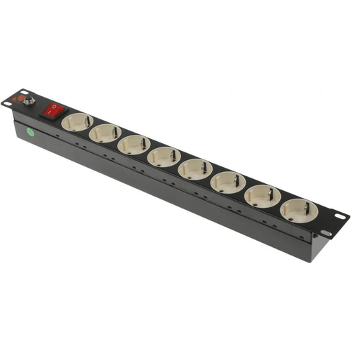 Блок распределения питания (PDU) LANMASTER LAN-EP19-8P/S-1.8M