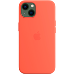 Силиконовый чехол с поддержкой MagSafe Apple Silicone Case для iPhone 13, Nectarine (Спелый нектарин)