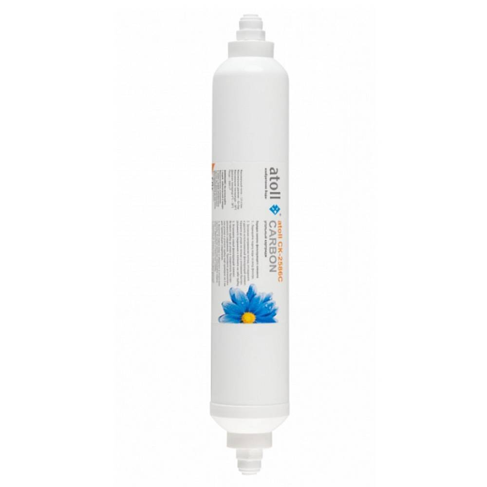 Угольный постфильтр Inline atoll CK-2586C (2"x10"-1/4")