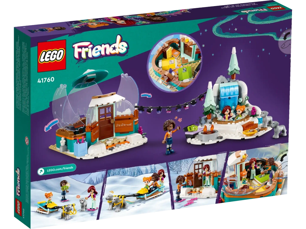 Конструктор LEGO Friends 41760 Праздничное приключение в Иглу