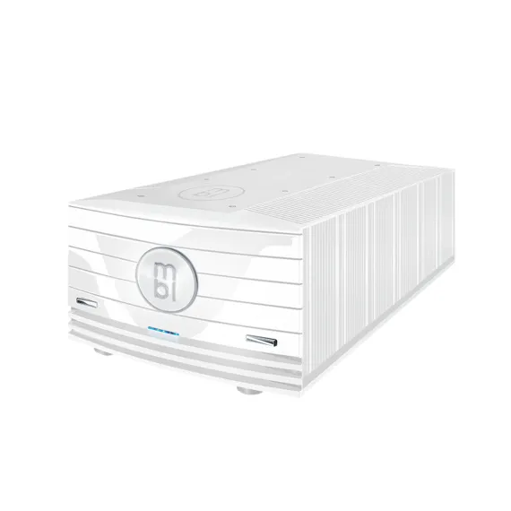 MBL 9011 Mono Stereo Power Amp Piano White Chrome