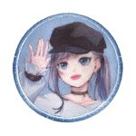 Аппликация термоклеевая "K-Pop Девочка в кепке", Prym