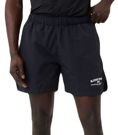 Мужские теннисные шорты Björn Borg Borg Training Shorts - black beauty