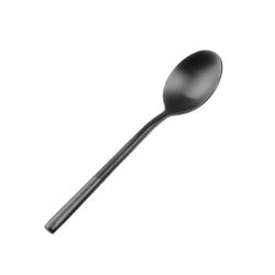 Ложка чайная 14 см матовая черный цвет Black Sapporo PVD P.L. - Davinci [12]