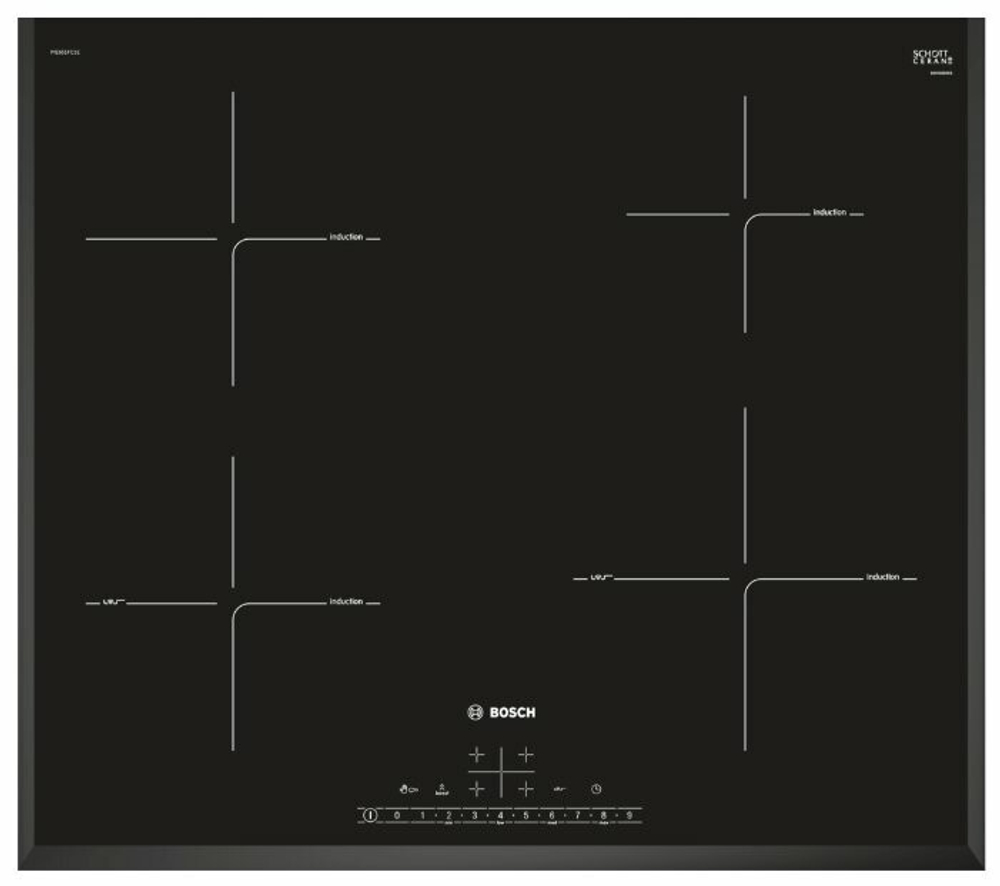 Встраиваемая индукционная варочная панель Bosch PIE651FC1E