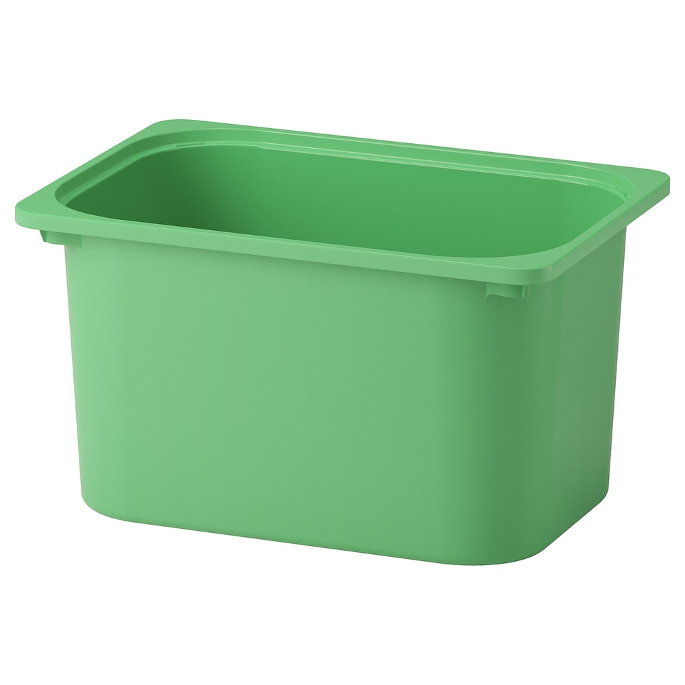 IKEA TROFAST  (ИКЕА ТРОФАСТ)  -  Контейнер, ярко-зеленый, 42x30x23 см