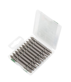 Набор бит 10пр., 1/4''(PH2xPH2, L-65мм), в пластиковом футляре RockForce##Rock FORCE RF-2101
