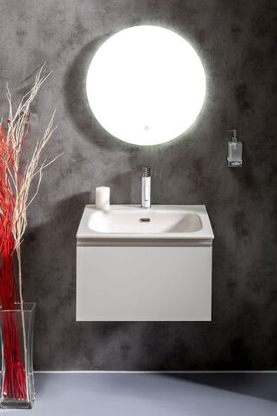 Тумба без раковины Armadi Art Vallessi 60*46 см LIGHT OAK 1 полка 837-060-L