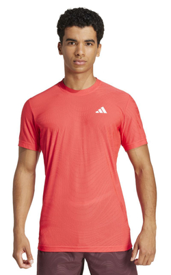 Мужская теннисная футболка Adidas Pro Climacool FreeLift - красный