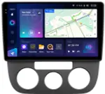 Магнитола для Volkswagen Jetta 5 2005-2010 (кондиционер) - Teyes CC3-2K QLed Android 10, Быстрая, SIM-слот, CarPlay