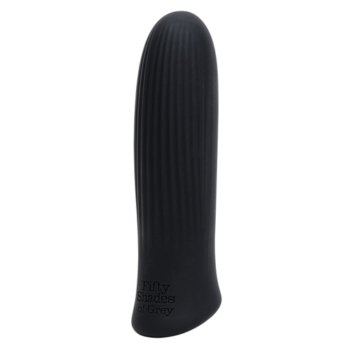 Черная вибропуля 8,9см Fifty Shades of Grey Sensation Rechargeable Bullet Vibrator