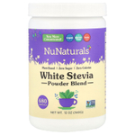 NuNaturals, NuStevia Белый порошок стевии, 12 унций (340 г)