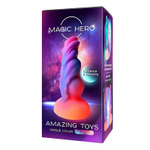 Фантазийный светящейся в темноте фаллоимитатор 20см Bior Toys Magic Hero Amazing Toys MH-13025