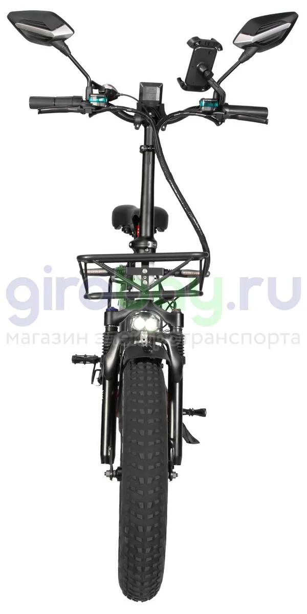 Электровелосипед Syccyba F11 Pro (48V/15Ah) - Белый с красными ободами фото №13