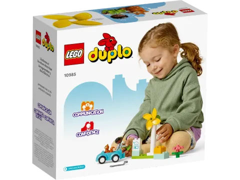 Конструктор LEGO Duplo 10985 Ветряная турбина и электромобиль