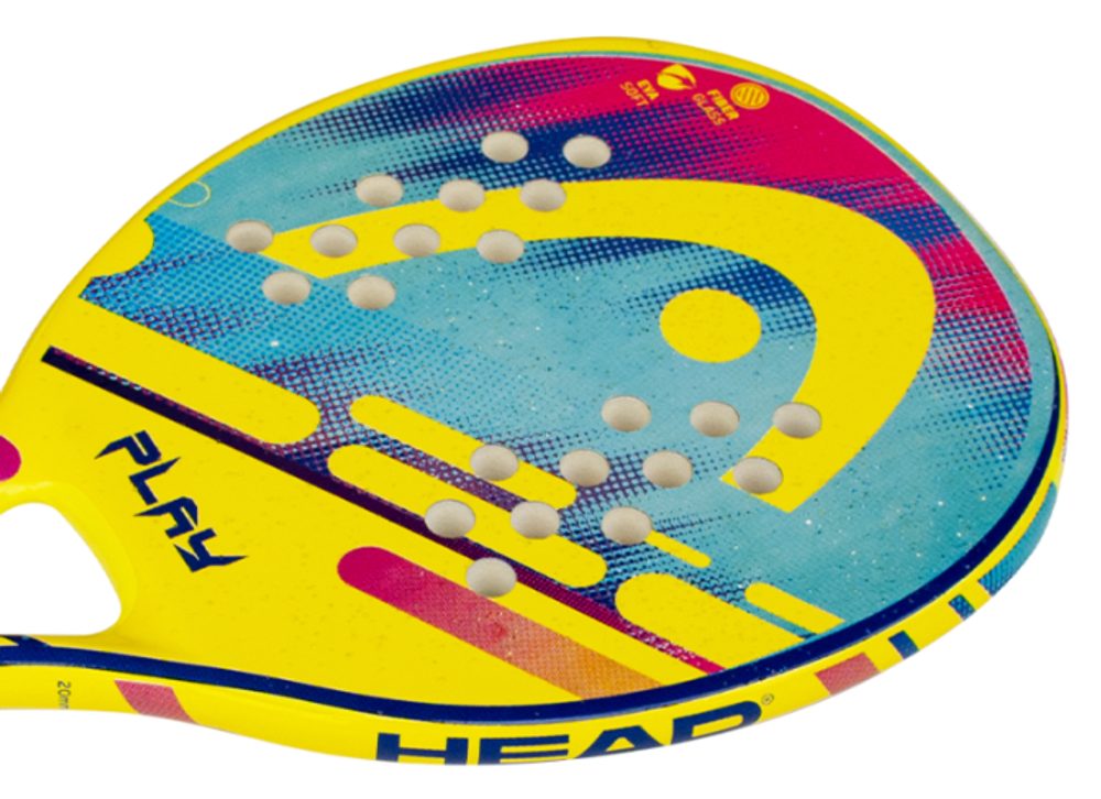 Ракетка для пляжного тенниса юниорская Play Junior Head с нанесением