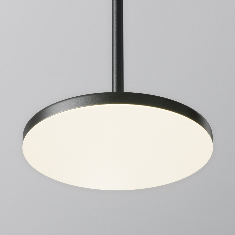 Подвесной светодиодный светильник Maytoni Plato P076PL-L12W4K-B