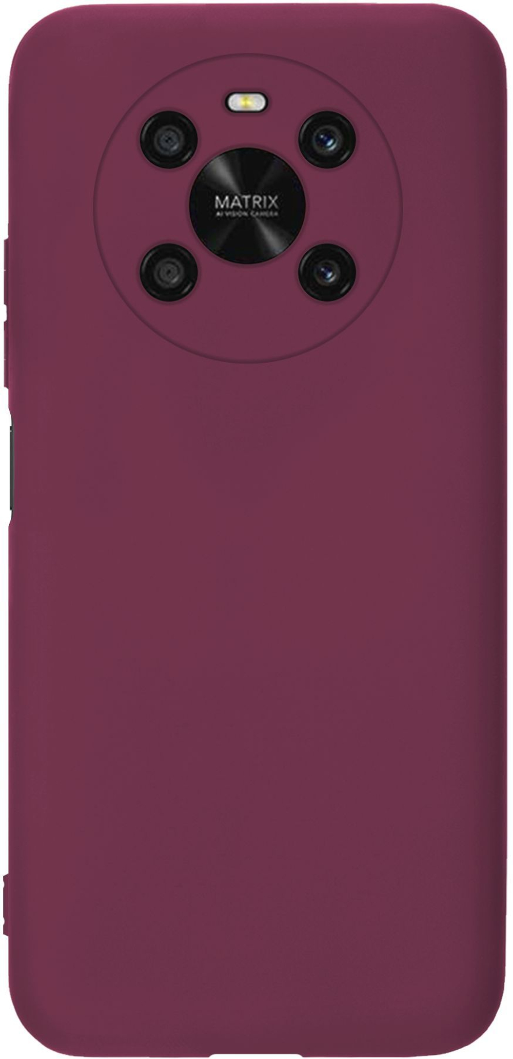 Мягкий Soft Touch чехол из силикона для HONOR X9 4G/5G (не X9A,B,C) / HONOR X30 с бархатной подкладкой
