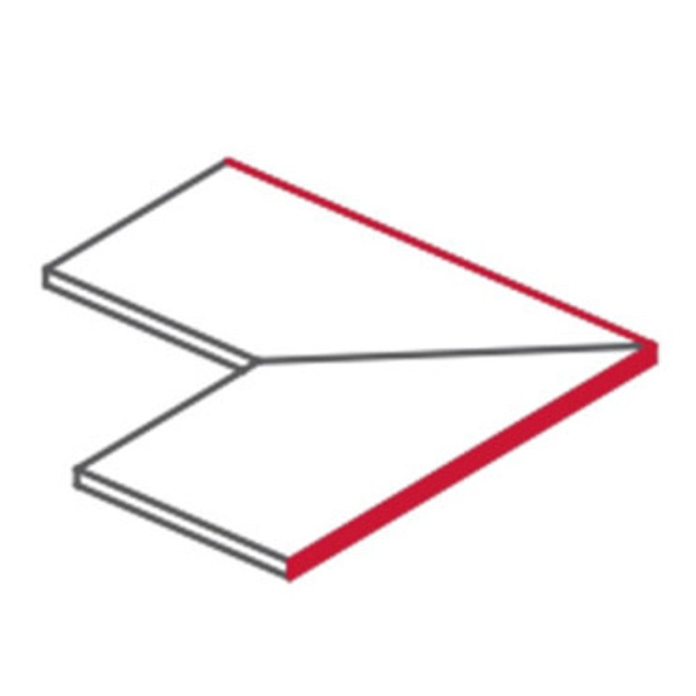 Спецэлемент SHALE GREIGE ANGOLARE ESTERNO TORO 45° (Compl. 2pz)(SL03AE5R)