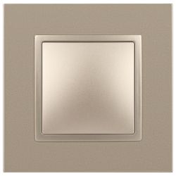 Выключатель ЭРА Elegance 14-1101-04 10АХ-250В IP20 шампань | Эра Elegance