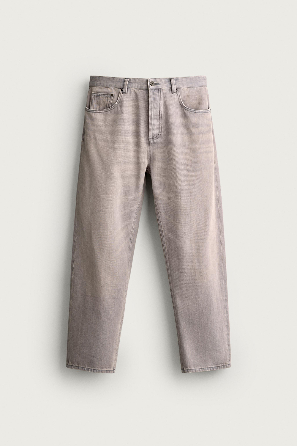 ДЖИНСЫ RELAXED ANKLE FIT — ZARA