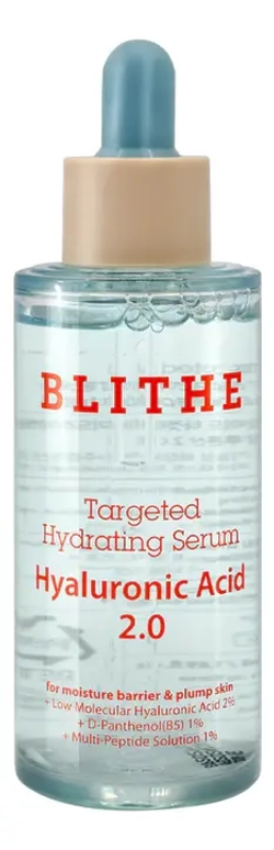 Blithe Увлажняющая сыворотка для лица с гиалуроновой кислотой - Targeted Hydrating Serum Hyaluronic Acid , 50мл