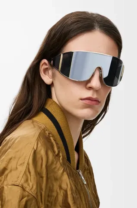 Loewe Солнцезащитные очки Speed ​​Mask, золотой/серебряный