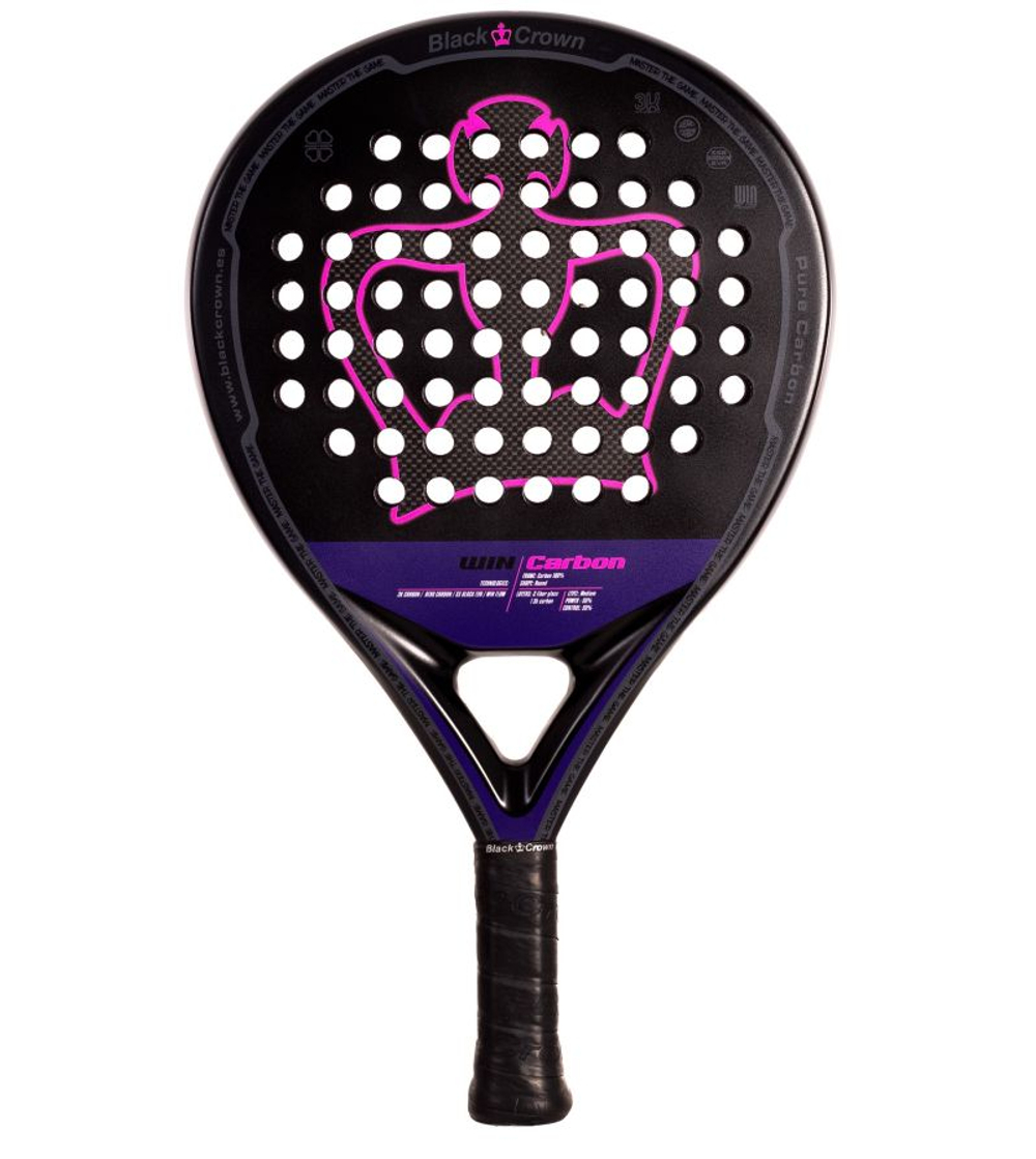 Rakieta do padla Black Crown Win Carbon