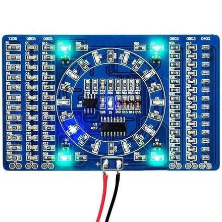 9V KIT Набор - конструктор для самостоятельной сборки и обучения пайки SMD компонентов (2)