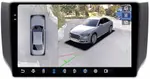 Магнитола для Nissan Sentra/Sylphy B17 2012-2023, Tiida C13 2015 - FarCar BX10-360-7014GL монитор 10.36" 2K QLED на Android 13, Быстрая, CarPlay, 4G SIM-слот, 4 камеры в комплекте