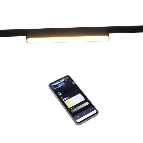 Трековый светильник 13001-9.3-001UR magnetic LED12W BK CCT+SMART Reluce