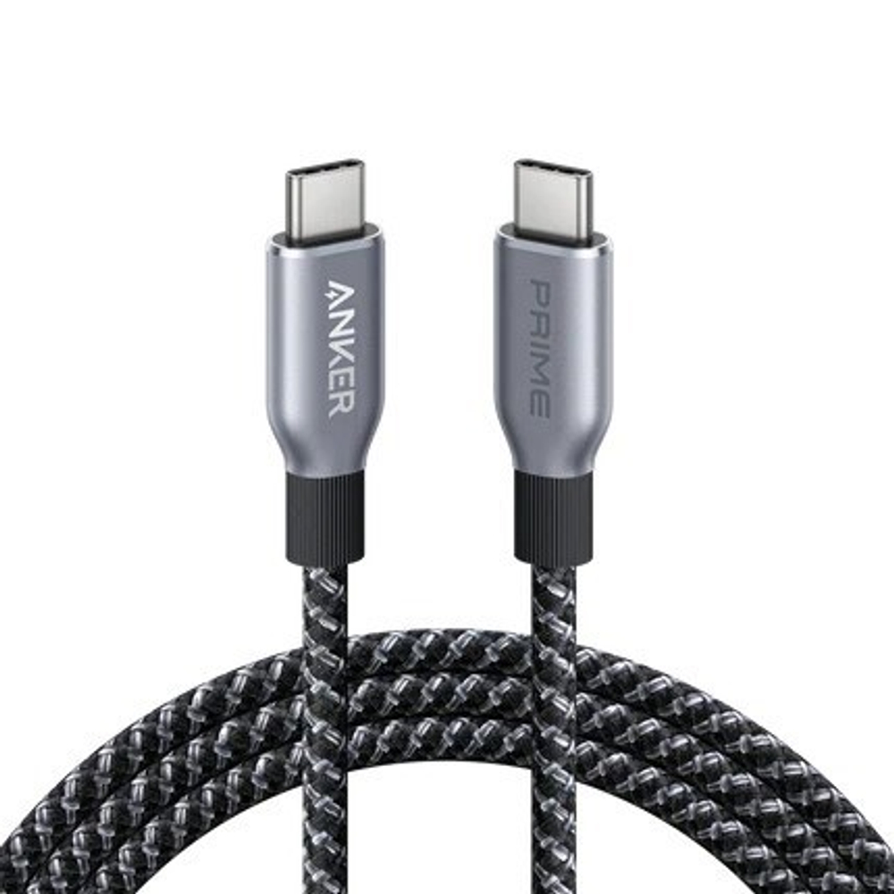 Usb Кабель-зарядка Type-C на Type-C Anker Prime (A88E2612) 240W 1.8м черный
