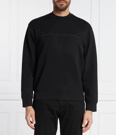 Худи Emporio Armani - черный(6R1MG7 1JHSZ)