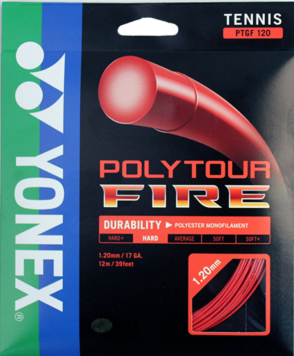 Теннисные струны Yonex Poly Tour Fire (12 m)