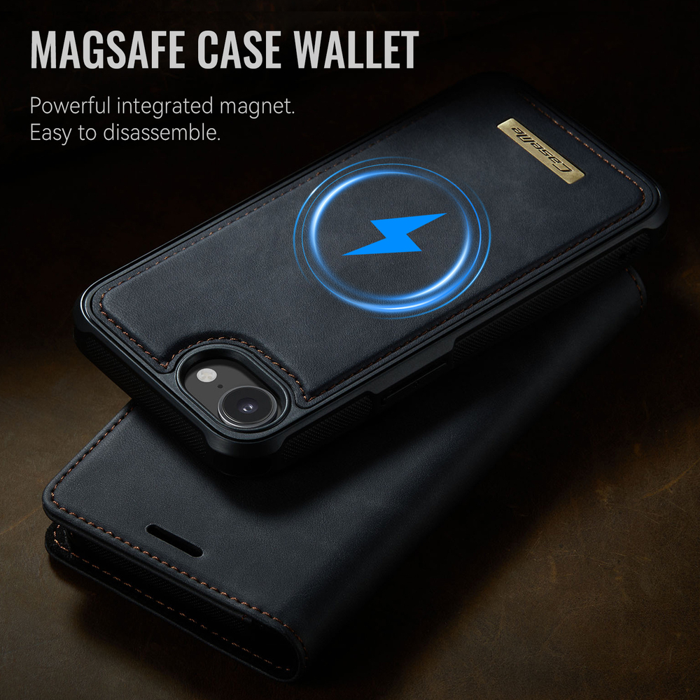 Чехол-кошелек CaseMe 2 in 1 MagSafe iPhone 16E