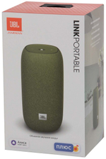 Умная колонка JBL Link Portable с Алисой, зелёный