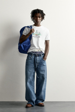ФУТБОЛКА С ПРИНТОМ FRUIT OF THE LOOM™ — ZARA